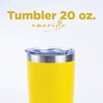thumbnail image 2 of Vasos de Acero Inoxidable NORDAY Termo Tumbler 20oz 600ml amarillo, 2 of 5