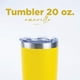 thumbnail image 2 of Vasos de Acero Inoxidable NORDAY Termo Tumbler 20oz 600ml amarillo, 2 of 5