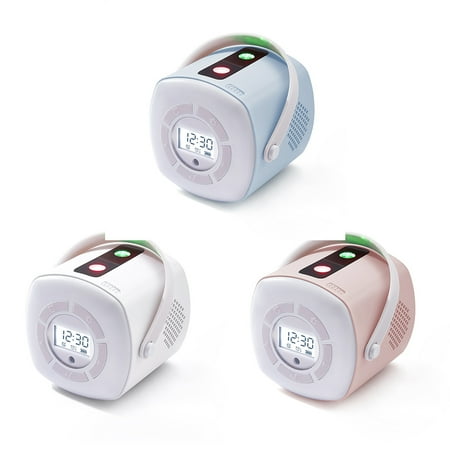

WREA Portable LED Star Projector Alarm Clock Star Light USB Clock Party Room Decoration Starry Dream Remote Control Atmosphere Light