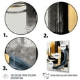 thumbnail image 3 of Designart Glam Gold And Black Expression II Canvas Wall Art, 3 of 5