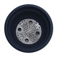 thumbnail image 6 of Bloem Ariana 20" Self-Watering Plastic Planter - Rolled Rim Indoor/Outdoor Garden Pot, Navy, 6 of 8