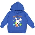 thumbnail image 2 of Inktastic Happy Easter Bunny with Eggs and Carrot Toddler Hoodie, 2 of 4