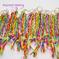 thumbnail image 4 of Lanyard String Plastic Lacing Cord String 2.5mm Orange Gimp Strings Weaving Kit for Art Crafts, 92m/101 Yards, 4 of 8