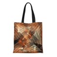 thumbnail image 1 of ASHLEIGH Canvas Bag Resuable Tote Grocery Shopping Bags Funky Retrowave Glitch Cyberpunk Digital Gradient and 1980 Abstract Chrome Tote Bag, 1 of 1