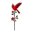 thumbnail image 2 of Metal Cardinal Garden Stake, Decorative Red Bird Yard Art Weather Resistant Garden Accent Ornament, Flower Pot Patio Lawn Decor for Garden Courtyard Porch Bird Lovers, 2 of 7