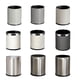 thumbnail image 2 of Ounissouiy Cubo de basura de basura de acero inoxidable, contenedor de basura de cocina de gran capacidad de boca ancha de doble capa Suministros de limpieza para el hogar 10L Tipo 6, 2 of 6