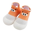 thumbnail image 4 of MHZLDYZ Baby Shoes Prewalker Baby Toddler Cartoon Children Shoes Boys Socks Girls Summer Slipper Baby Shoes First Walking Shoes for Baby Girls Toddler Girls Shoes Shoe Socks(Orange,20), 4 of 4