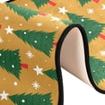thumbnail image 6 of SKYSONIC 2X6 Feet Christmas Tree Star Runner Rug with Rubber Backing, Merry Xmas Non Slip Entryway Rug Runner Washable Soft Area Rug Carpet for Hallway Bedroom Kitchen Decor, 6 of 6