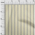 thumbnail image 1 of oneOone Georgette Viscose Fabric Stripe Block Printed Craft Fabric BTY 42 Inch Wide, 1 of 4