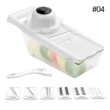 

Vegetable Mandoline Cutter Fruit Slicer Multifunctional Potato Peeler Carrot Grater Kitchen Accessories with Drain Bast