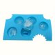 thumbnail image 4 of Bandeja de silicona for cubitos de hielo con forma de tiburón, divertido molde for cubitos de hielo en forma de tiburón for bebidas, cócteles y postres, 4 of 5