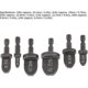 thumbnail image 2 of 6pcs Tube Expander Bearing Steel Hex Handle Air Conditioner Copper Pipe Stamping Tool Set Multifunction Copper Pipe Tornado Tool, 2 of 5