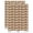 Brown, variant on Strong Work Ant Lifting Weights Teacher Student School Sticker Set - Brown - Matte Finish - 1.75" Medium