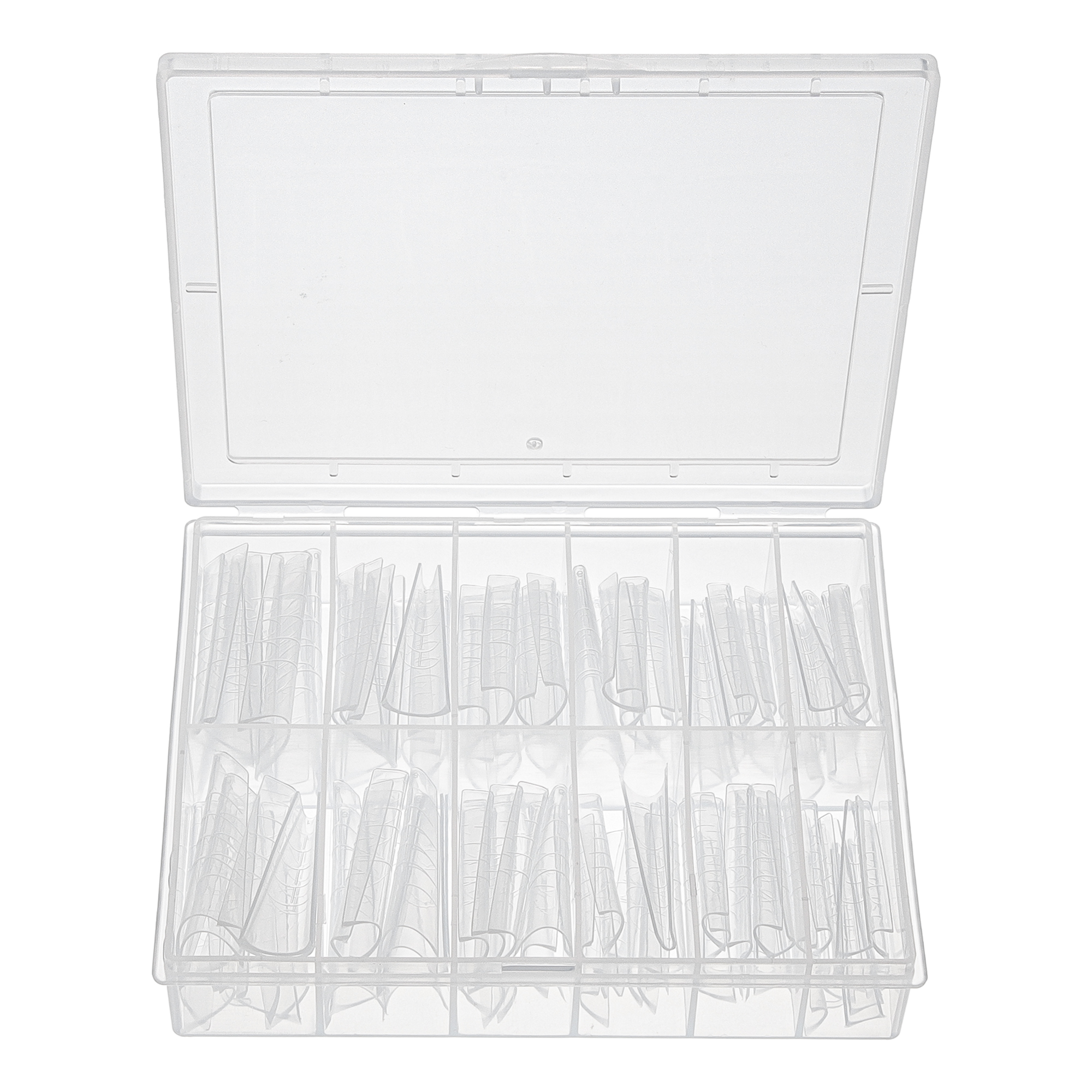 Unique Bargains Scale Faux Crystal Extension Fake Nails 120 Pcs [JM-9]