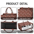 thumbnail image 4 of Large Capacity Tote Bag,Red Mushroom White Brown Pattern Handbag Fashion Luxury Tote Bag,15.7"x13"x 5.1" Inches,Laptop Compatible, 4 of 6