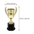thumbnail image 2 of DEEPCRAFF Trophy Cup Golden 1Set 6.5x3.3x2.4In, 2 of 8