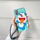 thumbnail image 1 of Funda para motorola Moto G20 G30 G50 G60 G100 Panda Minions Doraemon con correa, 1 of 4