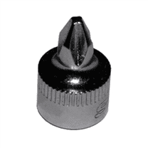 VIM Tools Stubby Philips Driver, P1 Tip, 1/4 Inch Square Drive