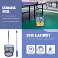 thumbnail image 4 of WEUVEB Telescopic Handle Picker Tennis Holder Stainless Steel 1Pack, 4 of 8