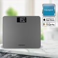 thumbnail image 2 of trackstar Wide-Platform Silver Digital Weight Scale | 550 lb Weight Capacity | trackstar Monitoring App | Bluetooth iOS & Android Compatible | Measure, Track, and Share Results, 2 of 13