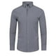 thumbnail image 4 of pstuiky camisa de manga larga para hombre, Camisas casuales de moda para hombre con botones y cuello vuelto de tela elástica sólida tops de invierno para hombre l, 4 of 4