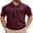 Wine Red, variant on COOFANDY Polo Shirts for Men Short Sleeve Dry Fit Golf Polo T Shirt Quick Dry Performance Tactical Polos Black Collared Work Shirt
