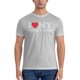 thumbnail image 5 of Camiseta de algodón unisex para adultos, ropa de verano, informal, suave, con humor, talla UE, con estampado "Me encantan los gallos grandes", 5 of 7