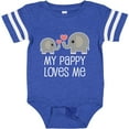 thumbnail image 3 of Inktastic Pappy Loves Me Grandson Boys or Girls Baby Bodysuit, 3 of 5