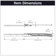 thumbnail image 5 of Hickory Hardware P1750/24-5Pack (5) Pairs - White, 5 of 6