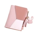thumbnail image 3 of Monedero corto de mujer PU de cuero empalme con cremallera borla tarjetero monedero monedero de CACAGOO  Cartera corta para mujer, 3 of 7