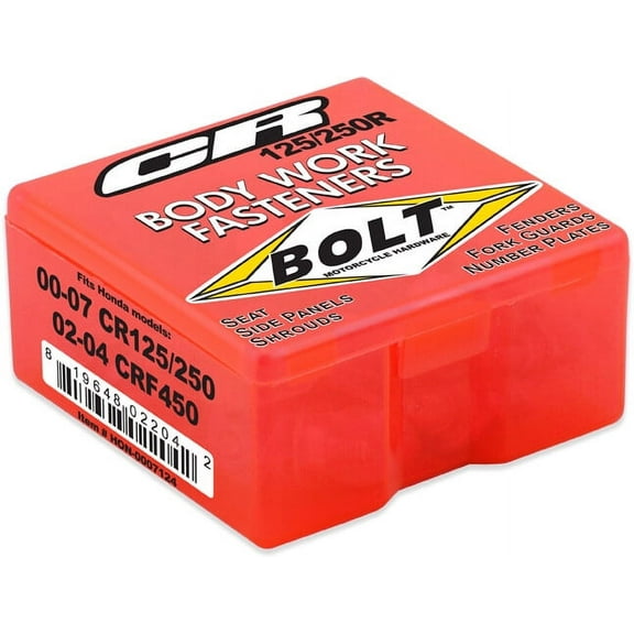 Bolt MC Hardware HON-0007124 Full Plastic Fastener Kit