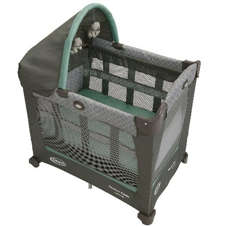 Graco Travel Lite Baby Crib & Portable Playard, Manor