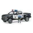 thumbnail image 3 of 1/16 Ram Police Pick-up Truck with Police Officer by Bruder 2505, 3 of 6