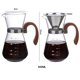 thumbnail image 4 of Cafetera Sunnimix de 600 ml resistente al calor con embudo de filtro Cafetera, 4 of 8