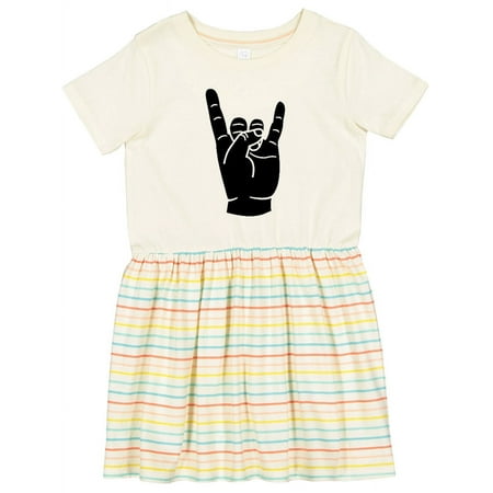 

Inktastic Rocker Horns Girls Toddler Dress