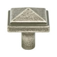 thumbnail image 1 of Berenson 3051-1WN-P 1.187 in. dia. Rhapsody Knob with Weathered Nickel, 1 of 2