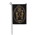 thumbnail image 1 of SIDONKU War of Kings Two Skeleton Warring Sword Against The God's Eye on Ancient Dragon Garden Flag Decorative Flag House Banner 12x18 inch, 1 of 1