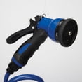 thumbnail image 2 of Dog Grooming Hose 6-in-1 Coil Kink Free Professional Groomers Tool Blue 120", 2 of 7