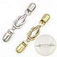 thumbnail image 2 of K-KED Vintage Women Sweater Collar Clip Clasp Shirt Dress Cinch Cardigan Clip Delicate Jewelry -G, 2 of 9