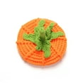 thumbnail image 6 of Penkiiy Baby Hats Baby Winter Hat Infant Child Party Caps Ornament Crochet Cute Kids Hats Orange Hat for 0-3 Months, 6 of 8