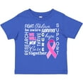 thumbnail image 3 of Inktastic Breast Cancer- Together We Will Win Boys or Girls Toddler T-Shirt, 3 of 5
