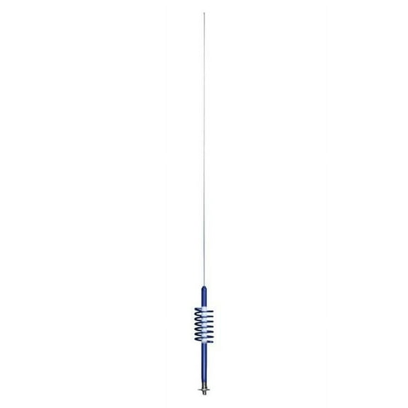 Tram WC-6-BL 2,000-Watt WILDCAT Trucker CB Antenna with 6-In. Anodized Aluminum Shaft with Extremely Low SWR and Long-Distance Transmit and Receive (Blue)