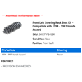 thumbnail image 2 of Front Left Steering Rack Boot Kit - Compatible with 1994 - 1997 Honda Accord 1995 1996, 2 of 2