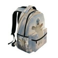 thumbnail image 2 of DIXRUYEE Backpack Schoolbag Joyful Seal Leaping Pattern 15L/18L 2-SIZE, 2 of 8
