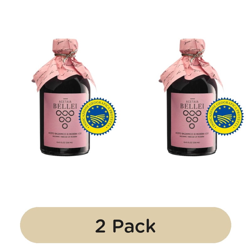 Bellei Balsamic Vinegar of Modena Density 1,12 250ml, British Import (Pack of 2)