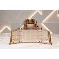 thumbnail image 4 of Puzles de madera 3D Wood Trick Terrain Titan Bulldozer modelo, 4 of 9