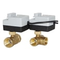 thumbnail image 5 of Brass Electric Valve DN15 DN20 DN25 Brass Valve2-way,3-way Motorized Ball Valve Three Wires Electric Actuato With Manual Switch ,Easy to Operate, 5 of 6