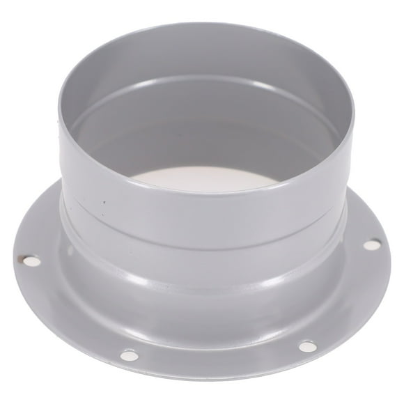 1pc 75-250mm Adapter Flange Connection Metal Vent Pipe Fitting Wall Air Pipe Hose Flange Adapter For Ventilation Systems