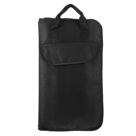LABRIMP 1Pcs Black Polyester Drum Stick Bag for Musical Performance and Storage