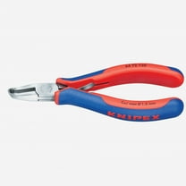Knipex Electronics Oblique 35 Degree End Cutting Nippers, Mini-Blade w/ Small Bevel, MultiGrip